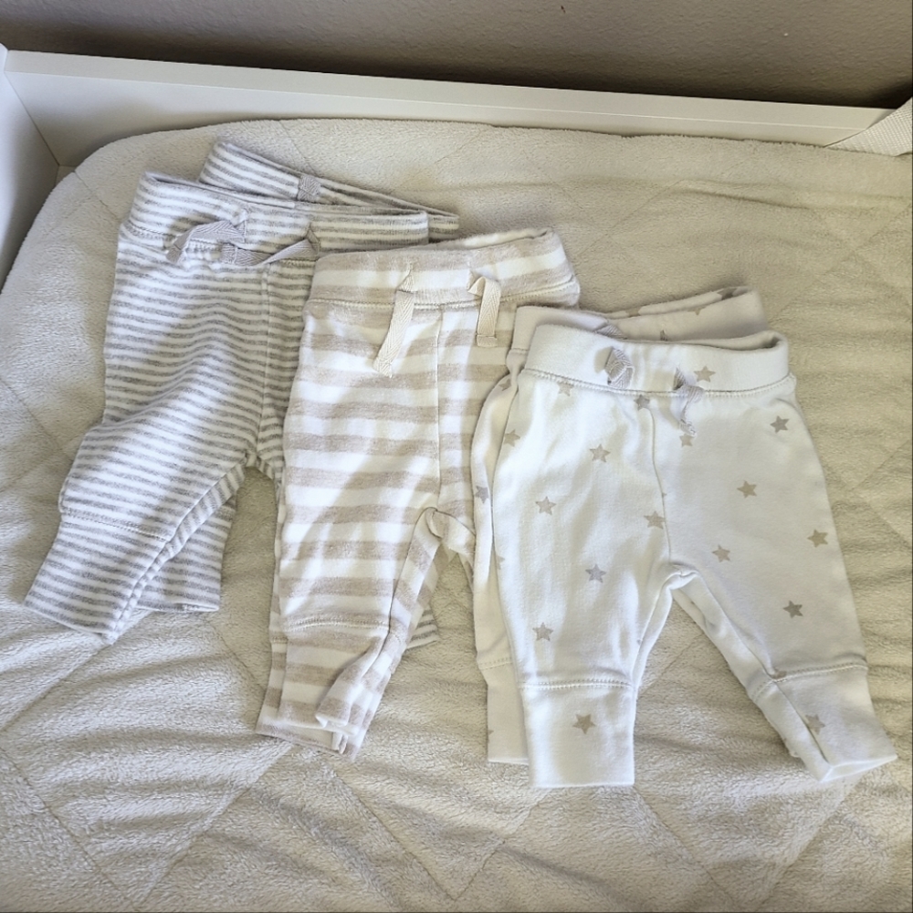 Organic gender neutral pants - 6 pairs
